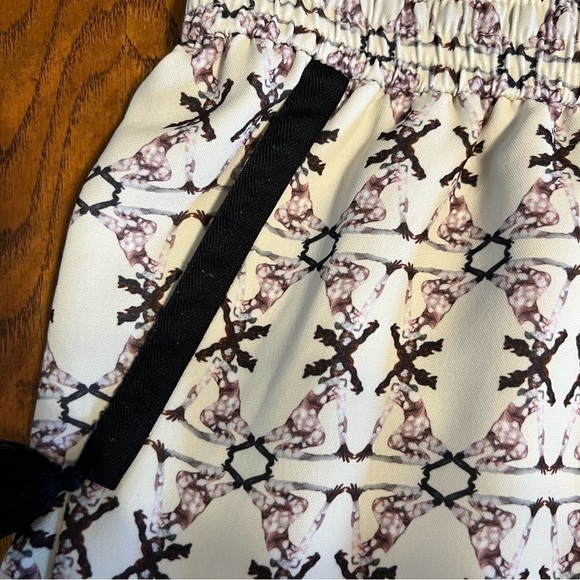 J.Crew For Born Free Patterned Joggers Sz 6 - Picture 7 of 10